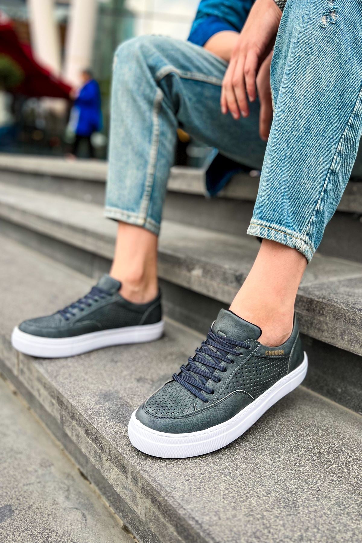 First Edition Premium Erkek Günlük Sneaker Antrasit