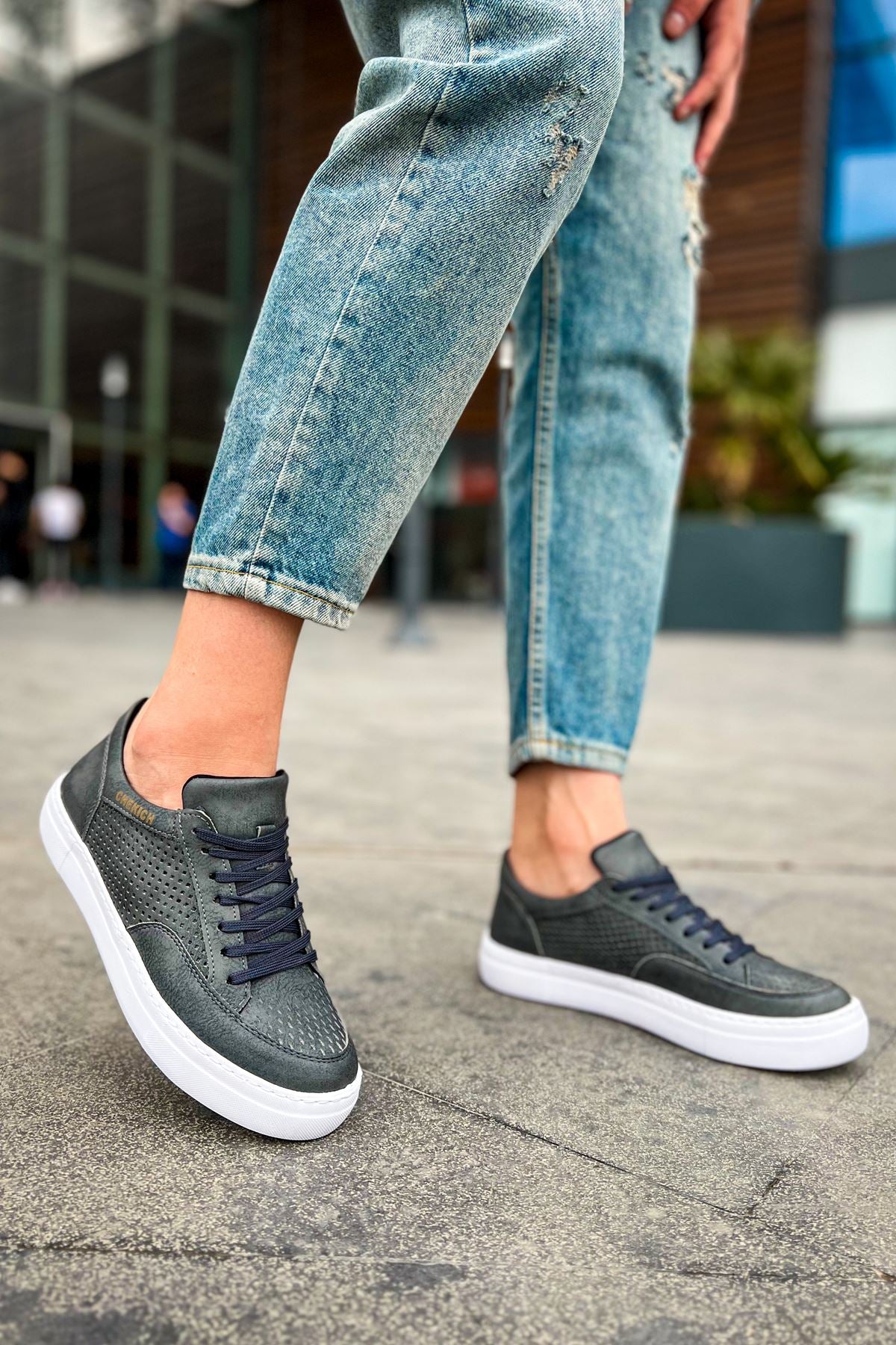 First Edition Premium Erkek Günlük Sneaker Antrasit