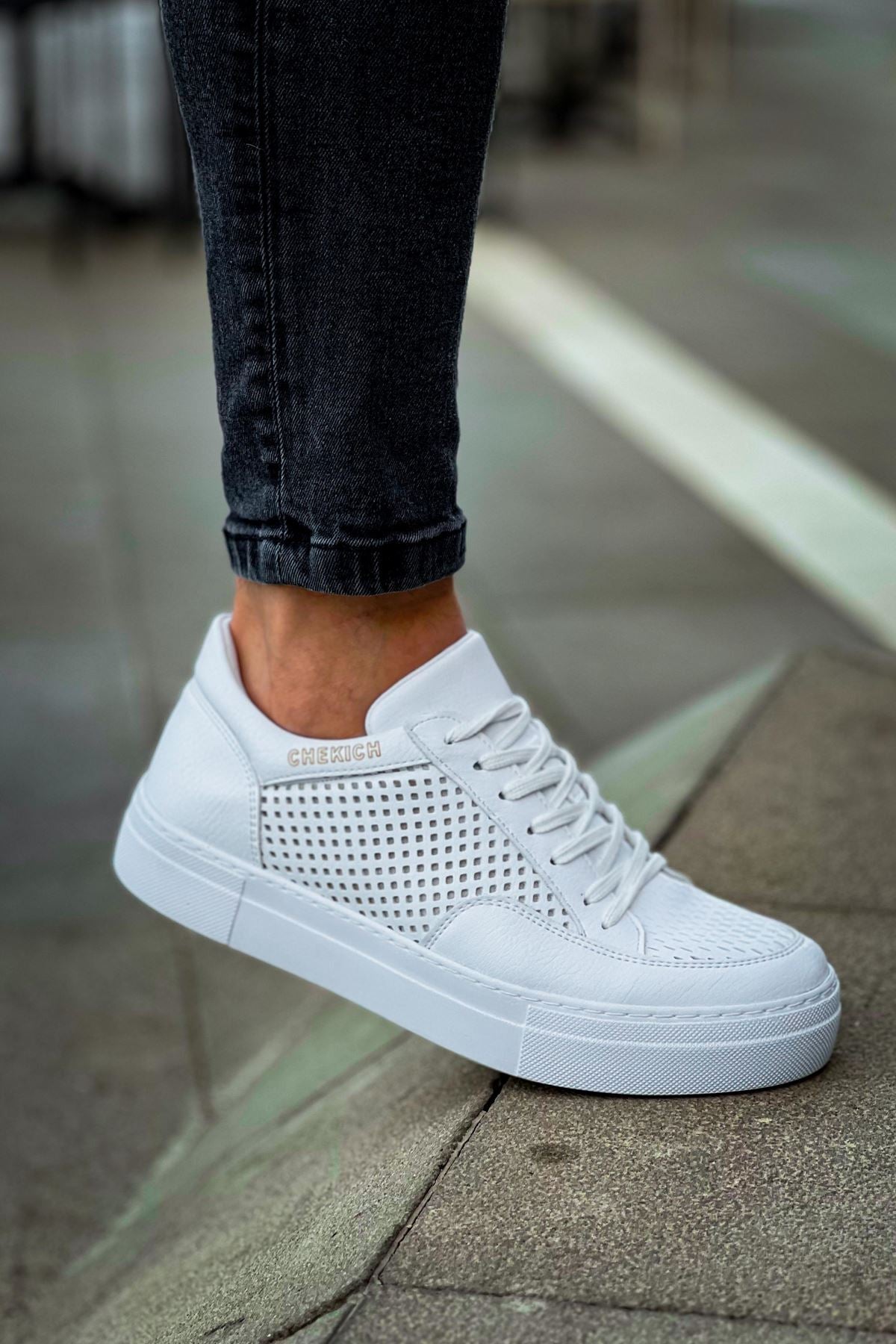 First Edition Premium Erkek Günlük Sneaker Beyaz