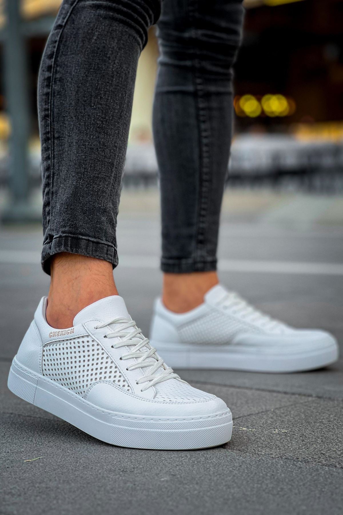 First Edition Premium Erkek Günlük Sneaker Beyaz