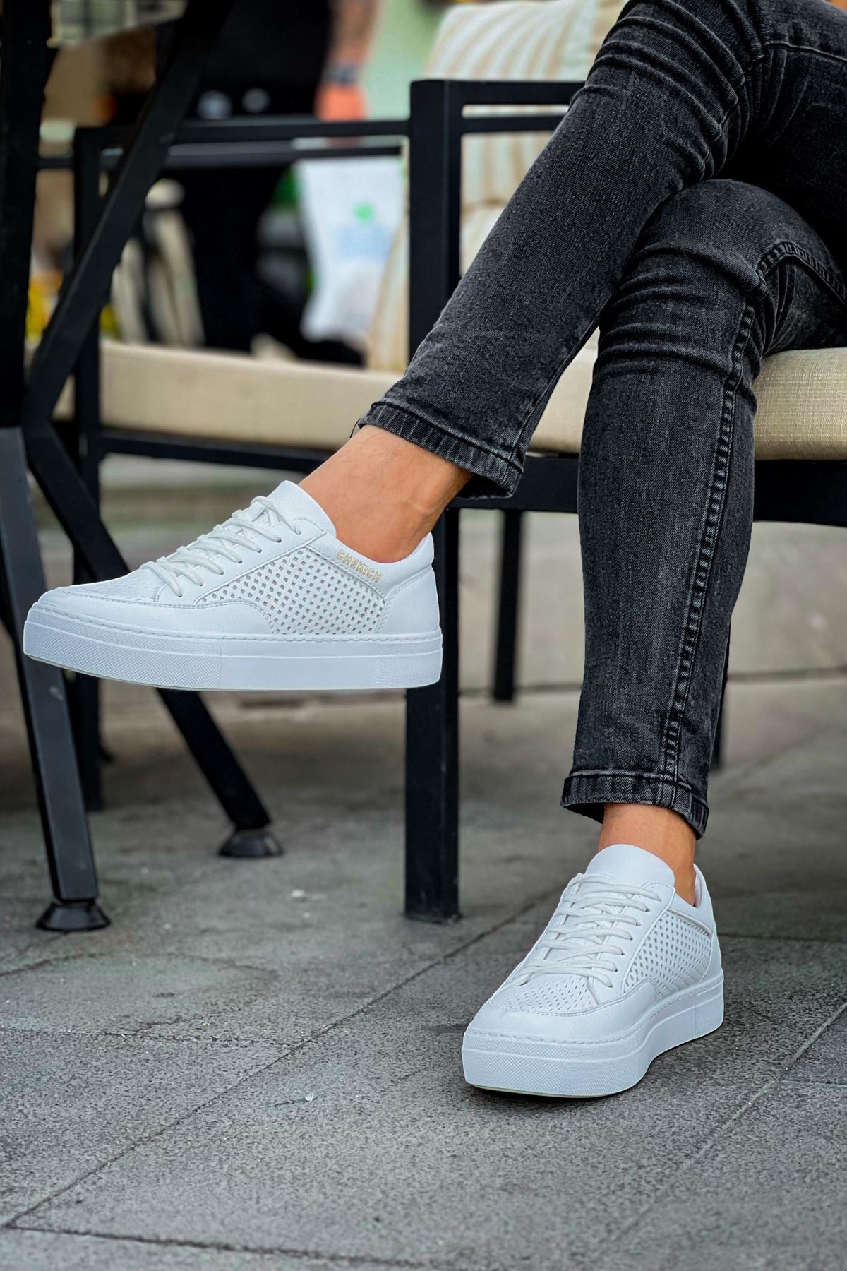 First Edition Premium Erkek Günlük Sneaker Beyaz