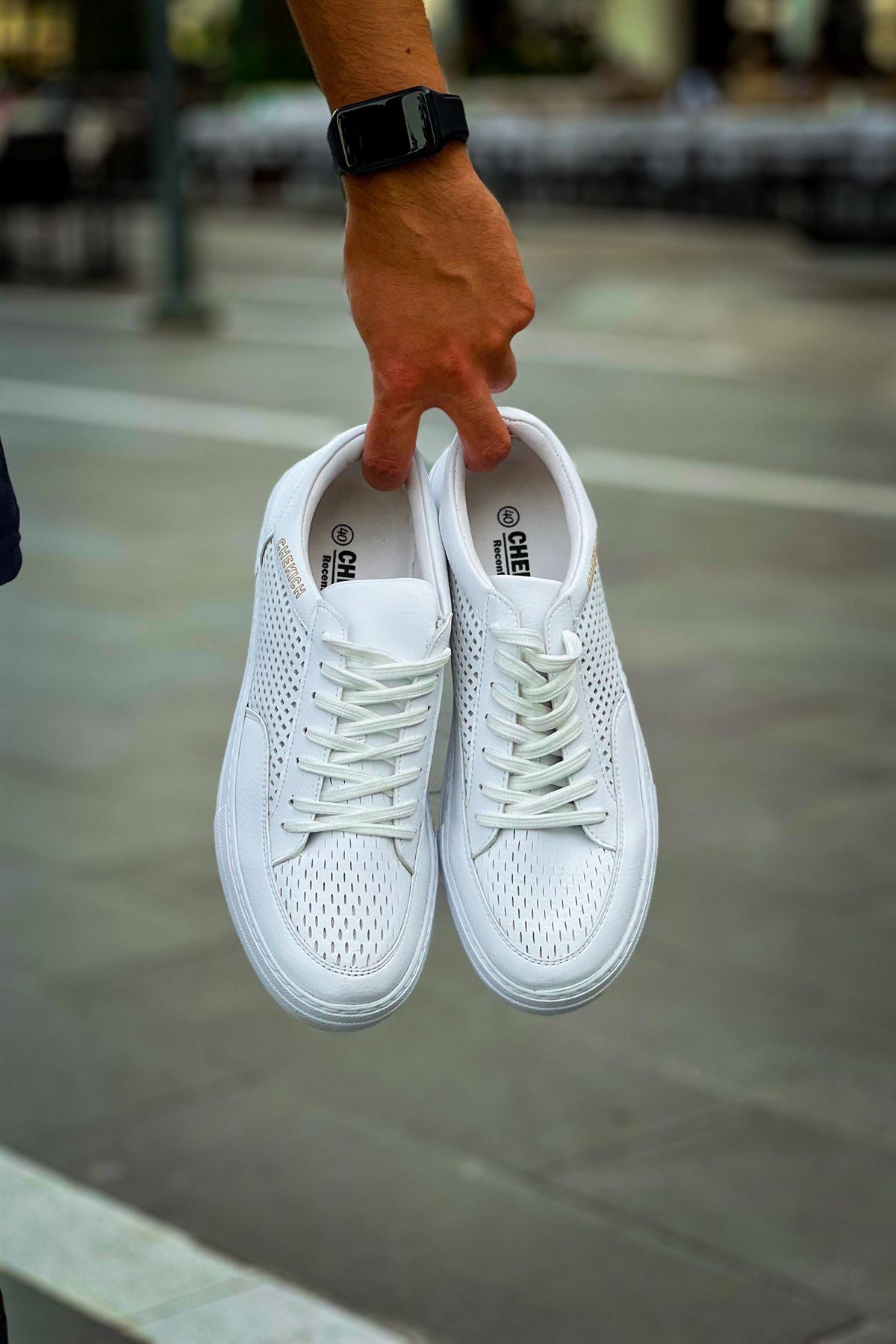 First Edition Premium Erkek Günlük Sneaker Beyaz
