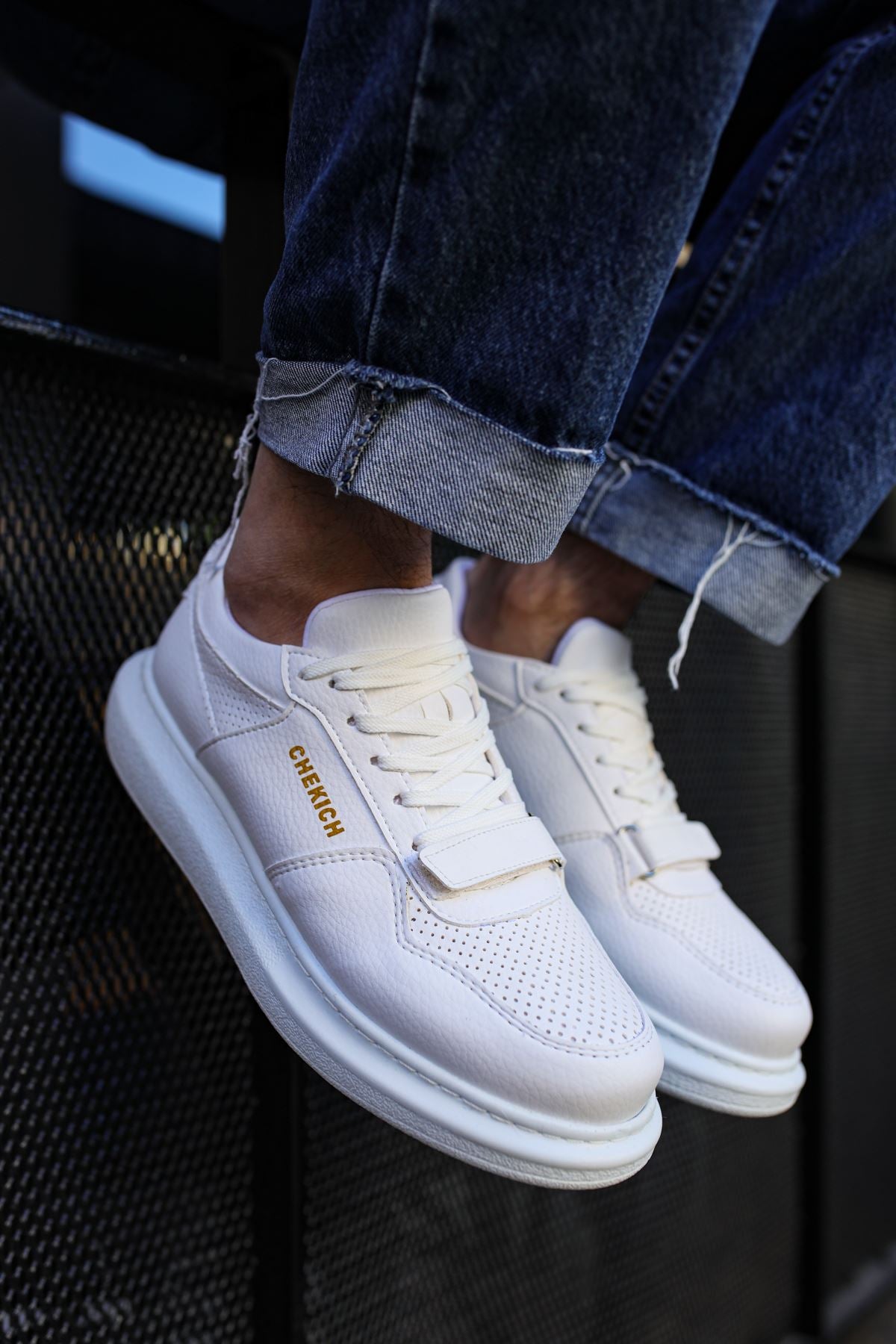 Flatline Premium Erkek Sneakers Beyaz