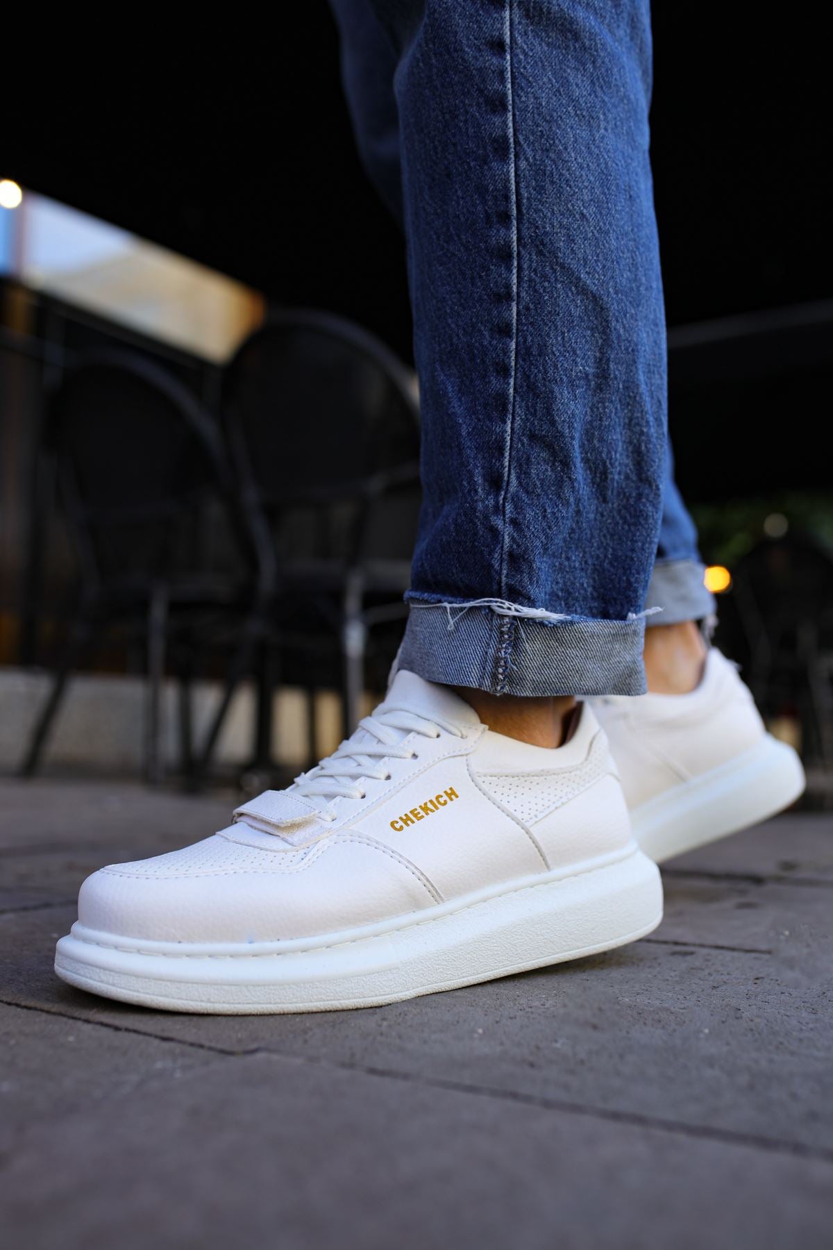 Flatline Premium Erkek Sneakers Beyaz