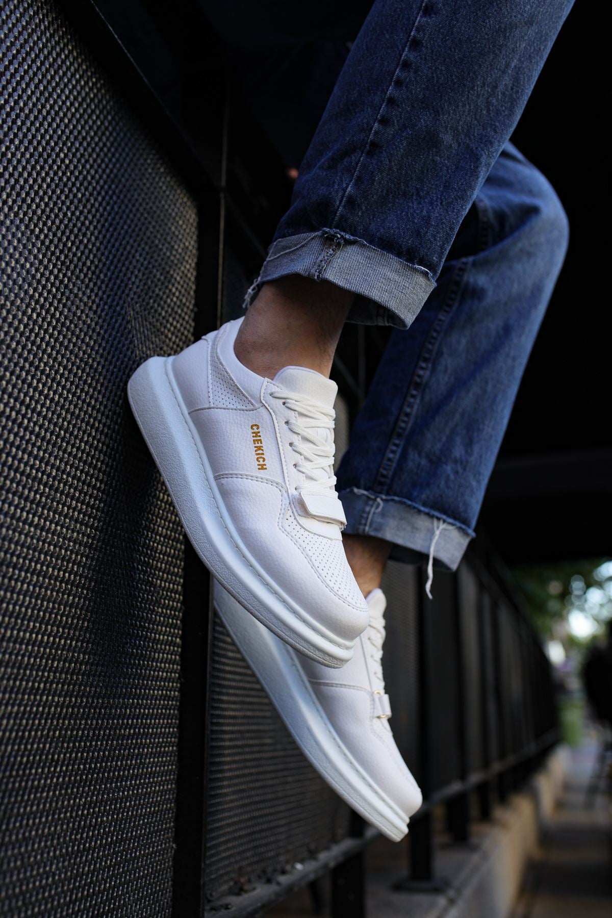 Flatline Premium Erkek Sneakers Beyaz