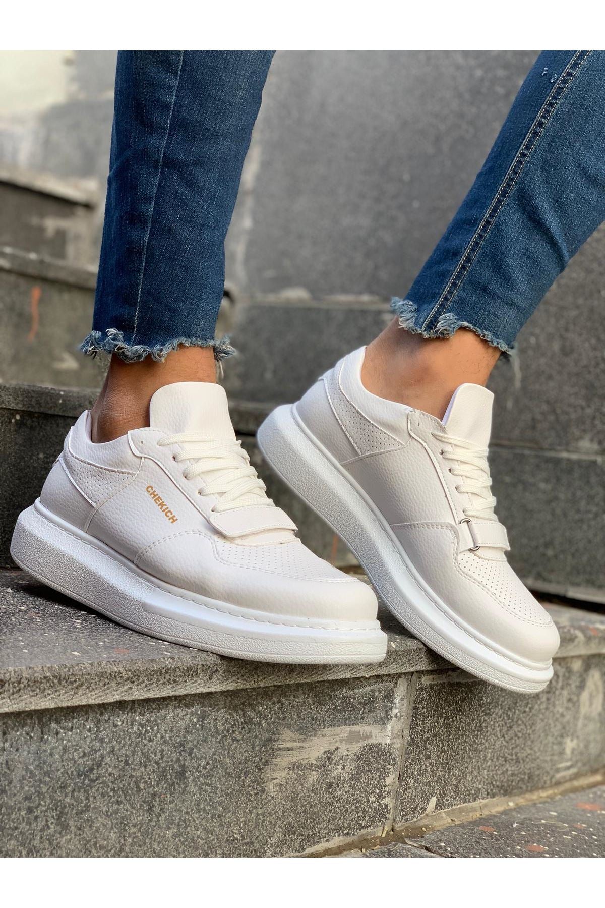 Flatline Premium Erkek Sneakers Beyaz