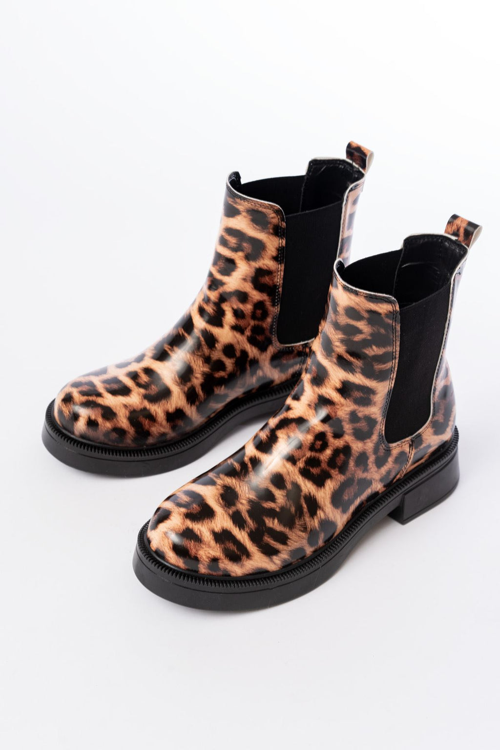 ZRİN-2137 Premium Leopar Lastikli Günlük Kadın Bot