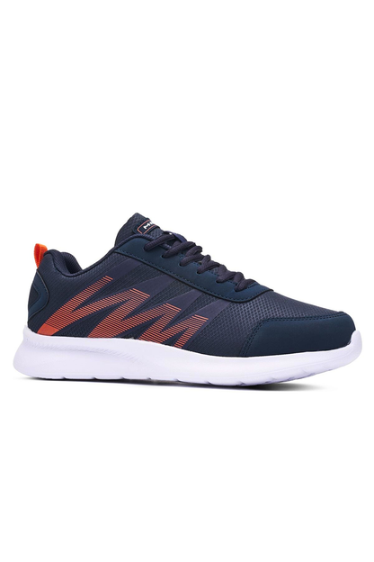 Rich003Skin Comfortable Waterproof Navy Blue Unisex Sneakers