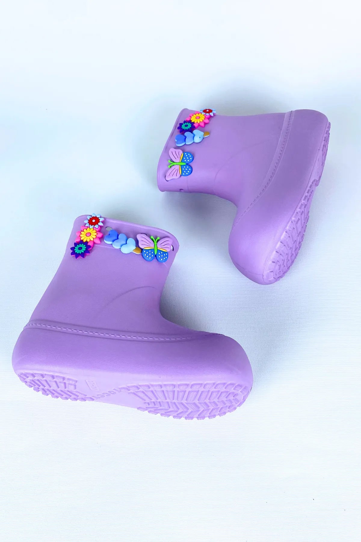DivaCizme Lilac Kids Waterproof Rain Boots Boots