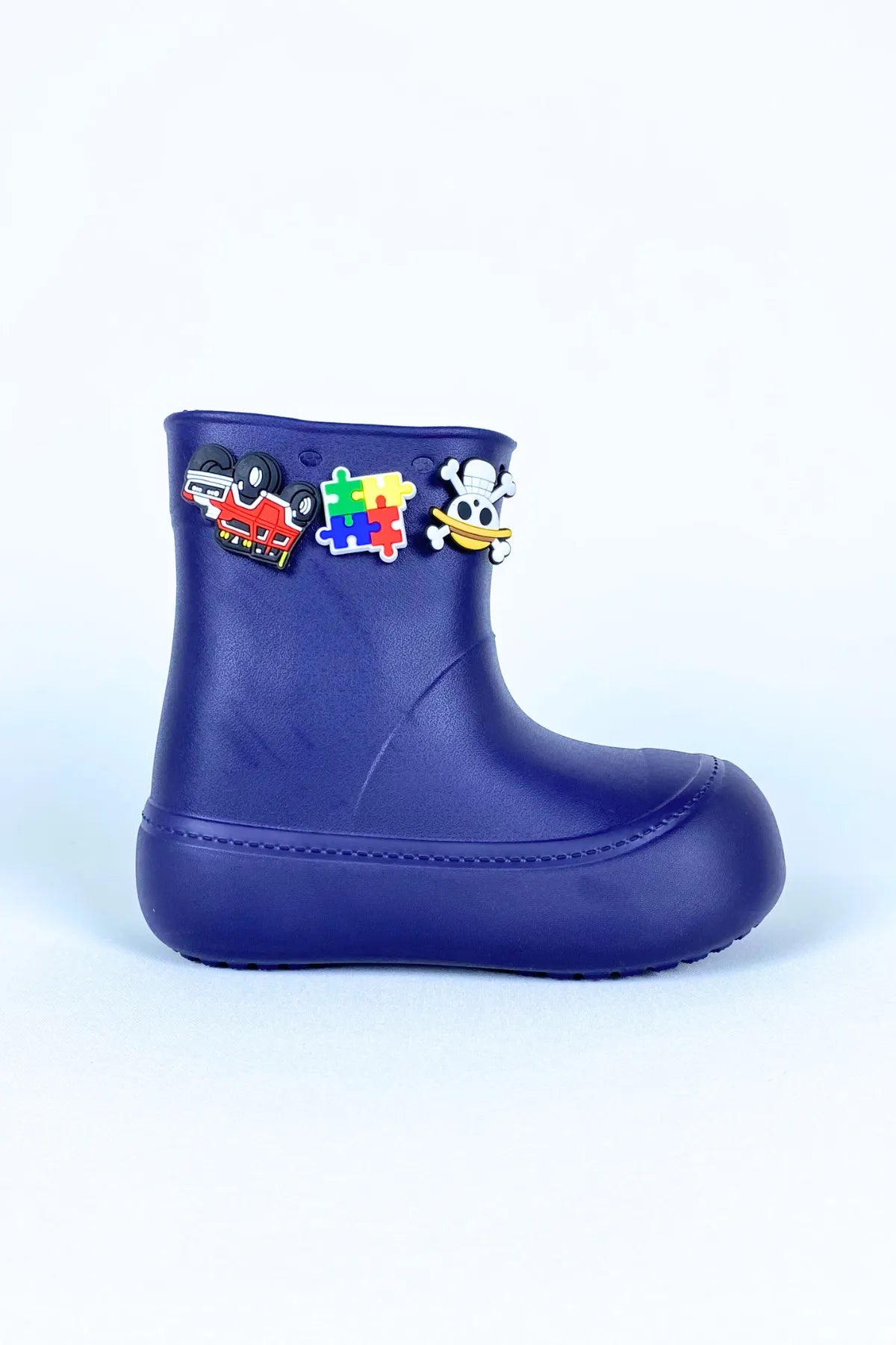 DivaCizme Navy Blue Kids Waterproof Rain Boots Boots