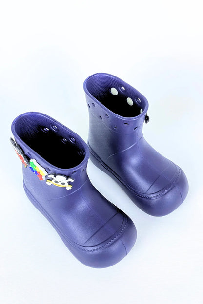 DivaCizme Navy Blue Kids Waterproof Rain Boots Boots