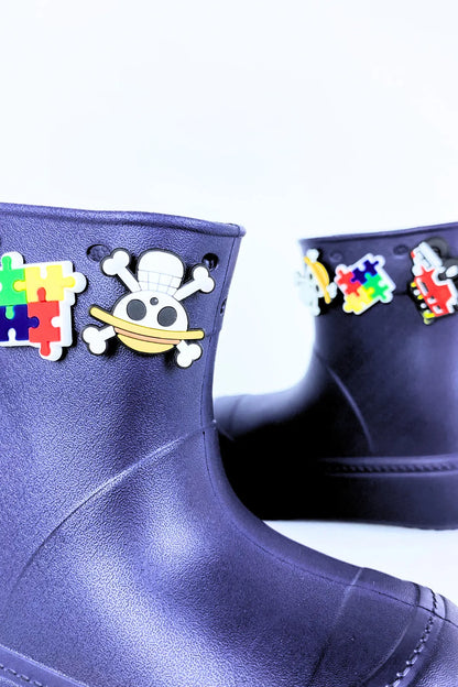 DivaCizme Navy Blue Kids Waterproof Rain Boots Boots