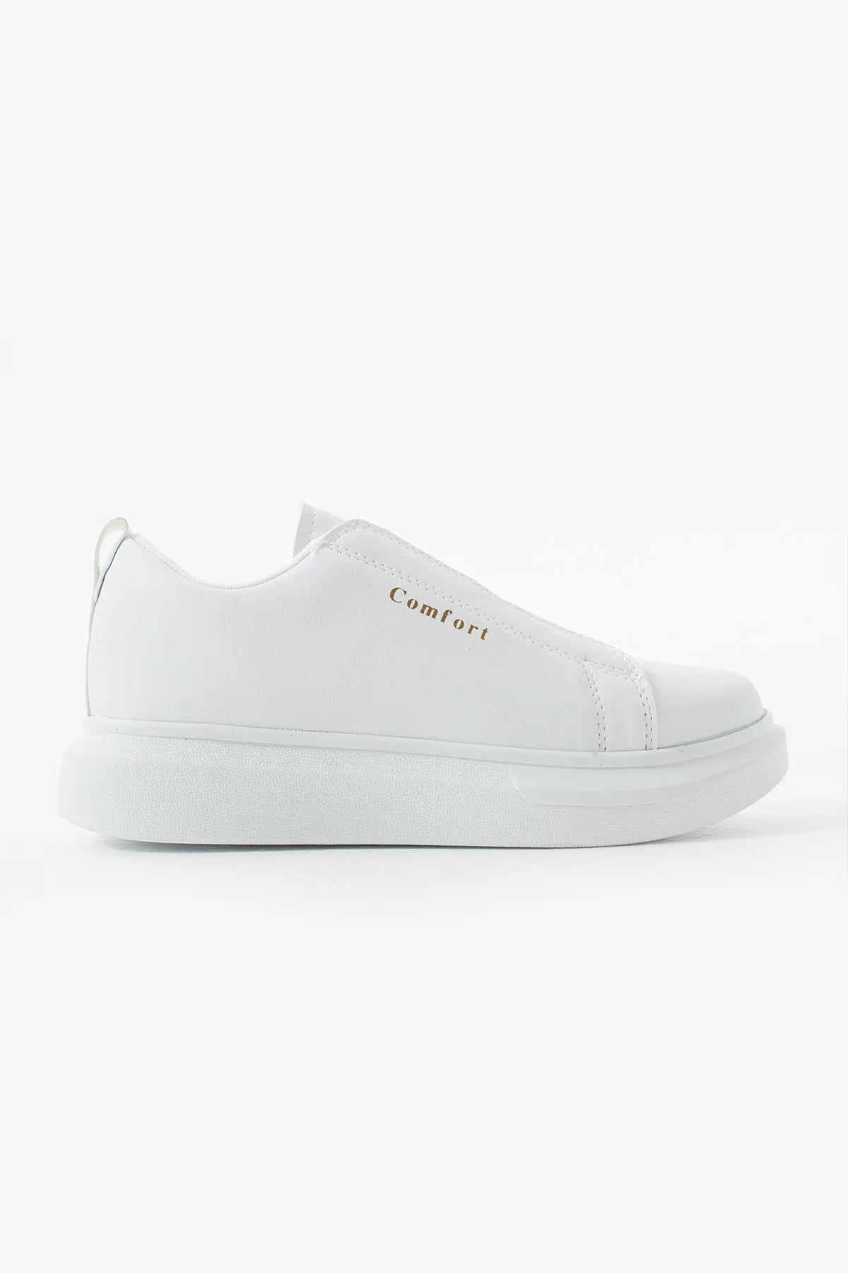 Comfort 109 Double Band Men's White Sports Shoes Casual Sneaker
