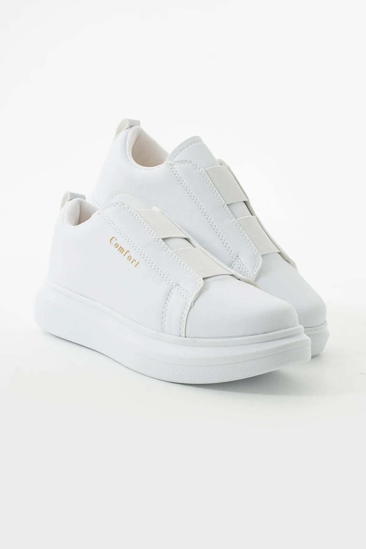 Comfort 109 Double Band Men's White Sports Shoes Casual Sneaker