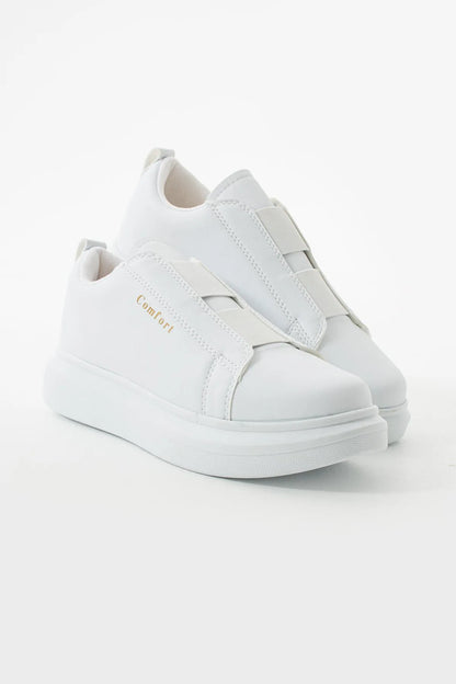 Comfort 109 Double Band Men's White Sports Shoes Casual Sneaker