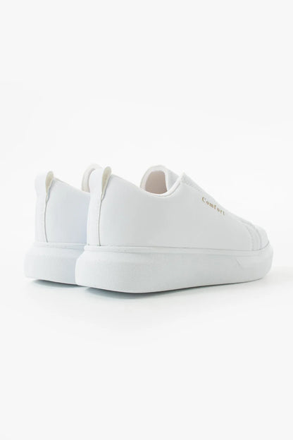 Comfort 109 Double Band Men's White Sports Shoes Casual Sneaker