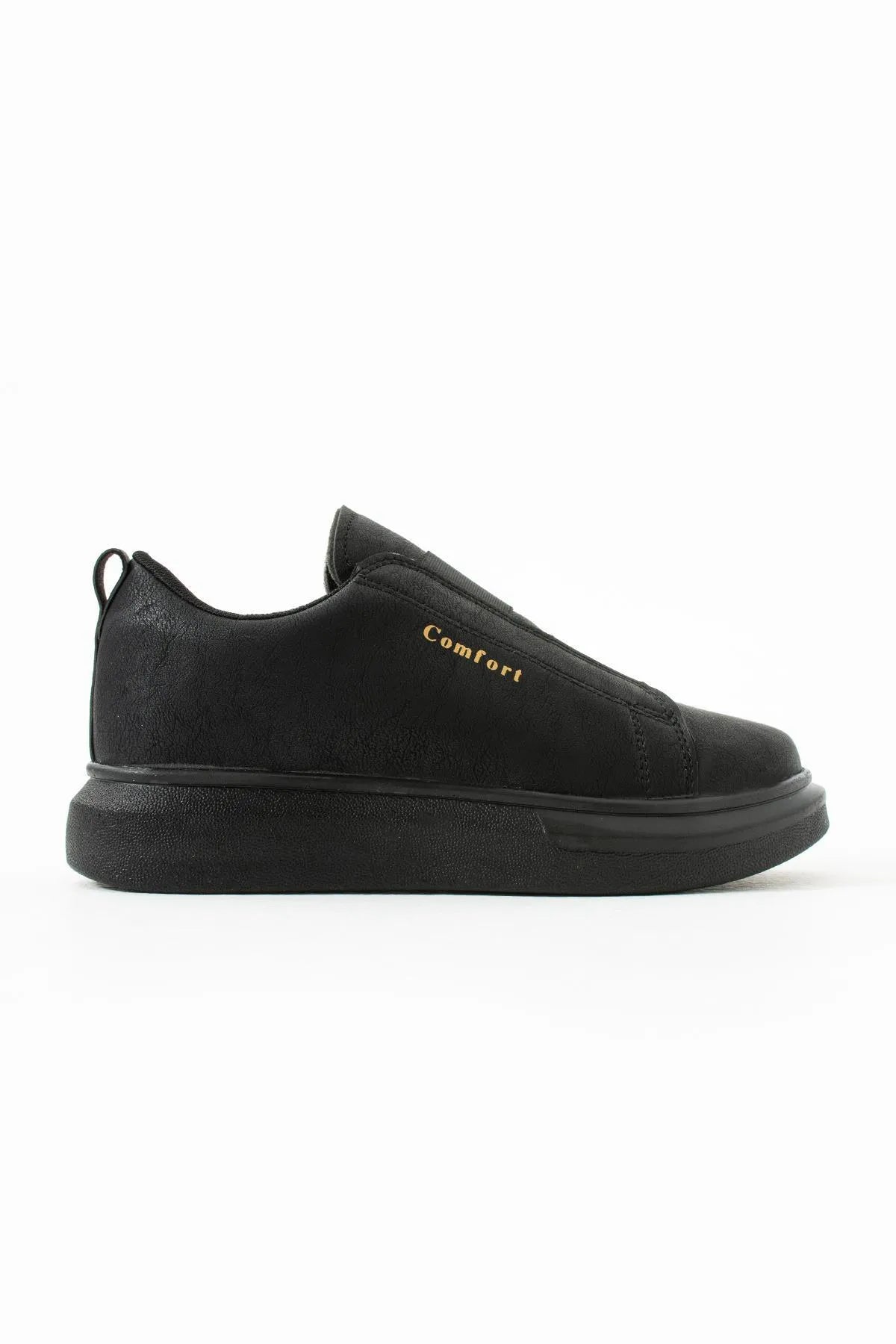 Comfort 109 Double Band Men's Black Sports Shoes Casual Sneaker