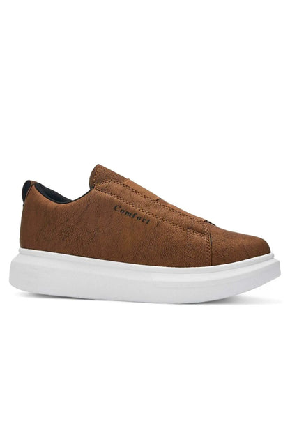 Comfort 109 Double Band Men's Tan Sports Shoes Casual Sneaker