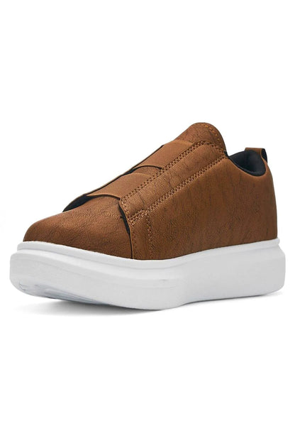 Comfort 109 Double Band Men's Tan Sports Shoes Casual Sneaker