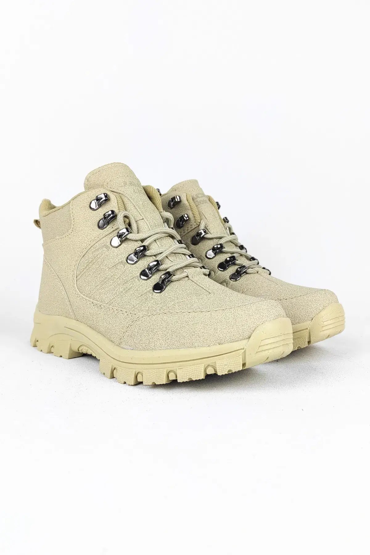 Waterbull Waterproof Zippered Unisex Beige Boots