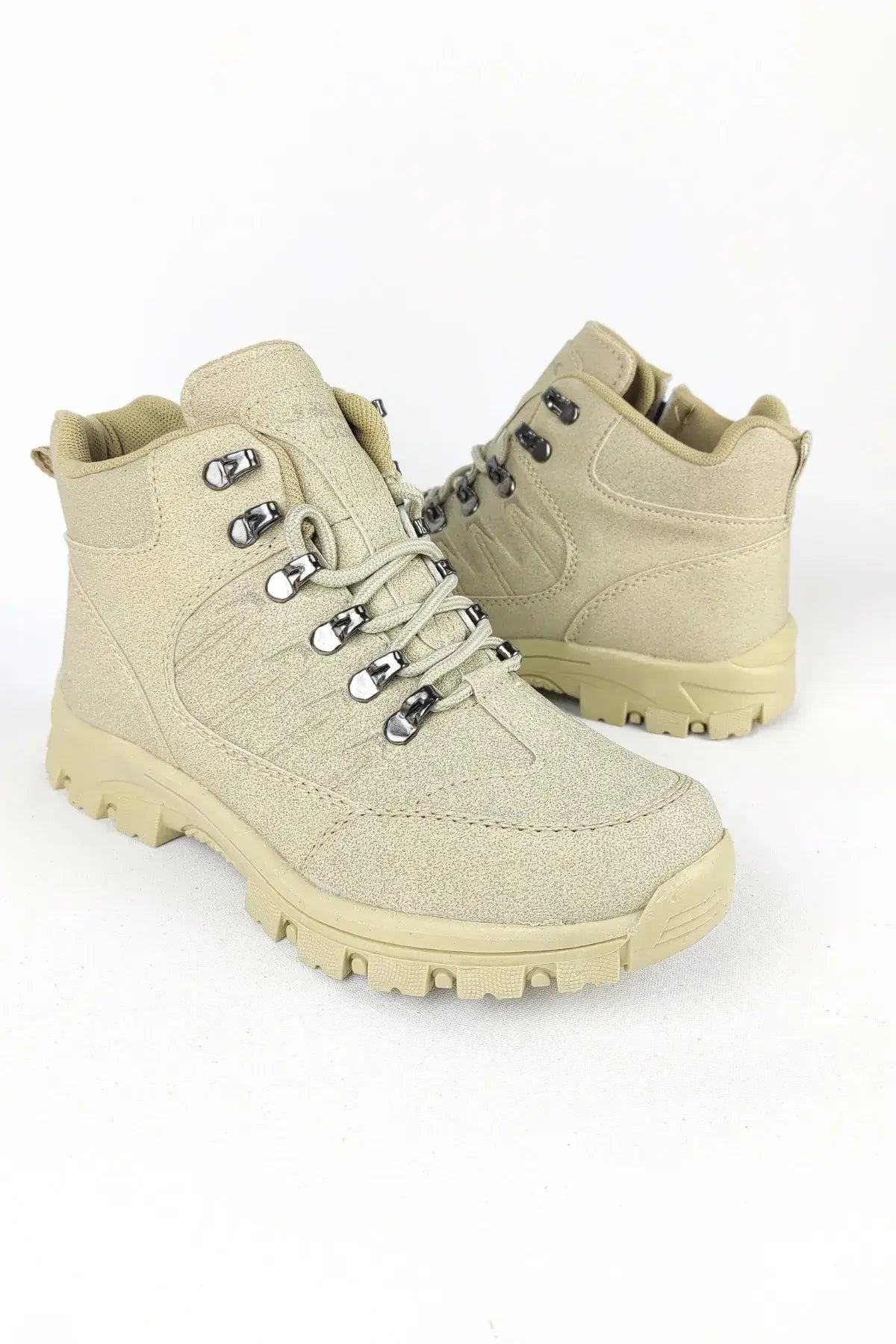 Waterbull Waterproof Zippered Unisex Beige Boots