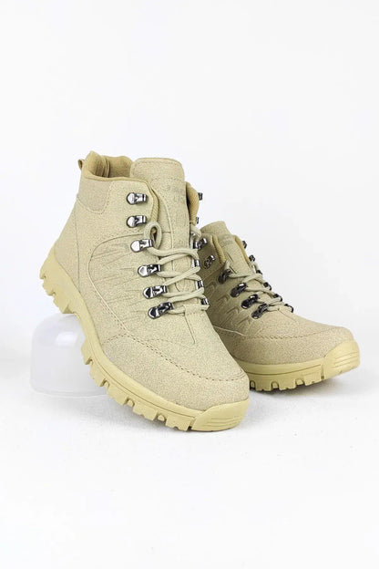 Waterbull Su Geçirmez Fermuarlı Unisex Bej Bot