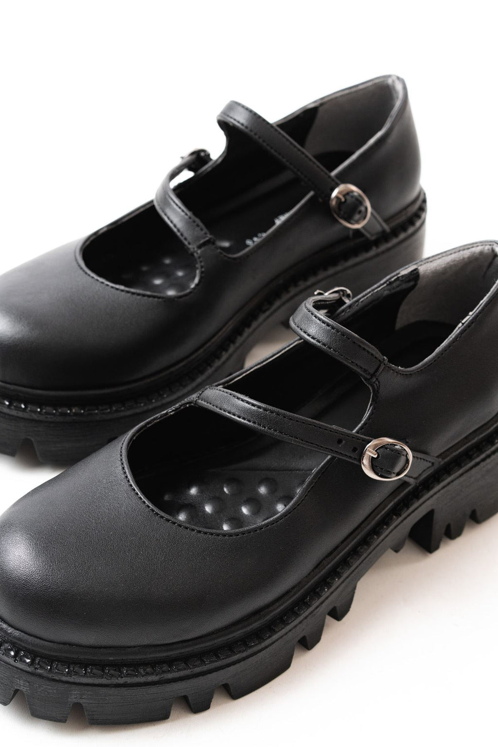 ZRİN-868-756 Premium Siyah Ortopedik Yüksek Tabanlı Loafer