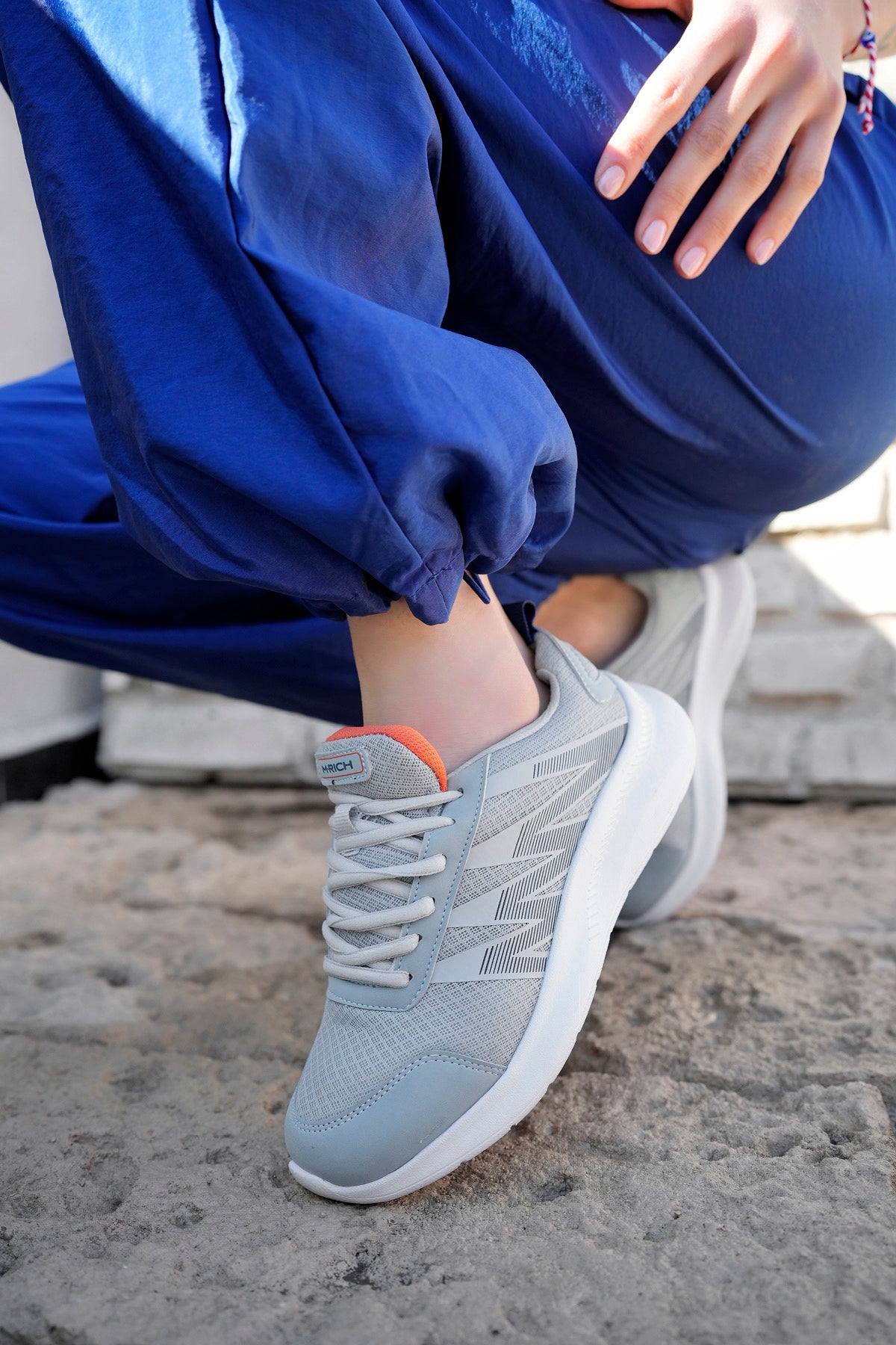 Rich003 Lace-Up Comfortable Summer Ice Unisex Sneakers
