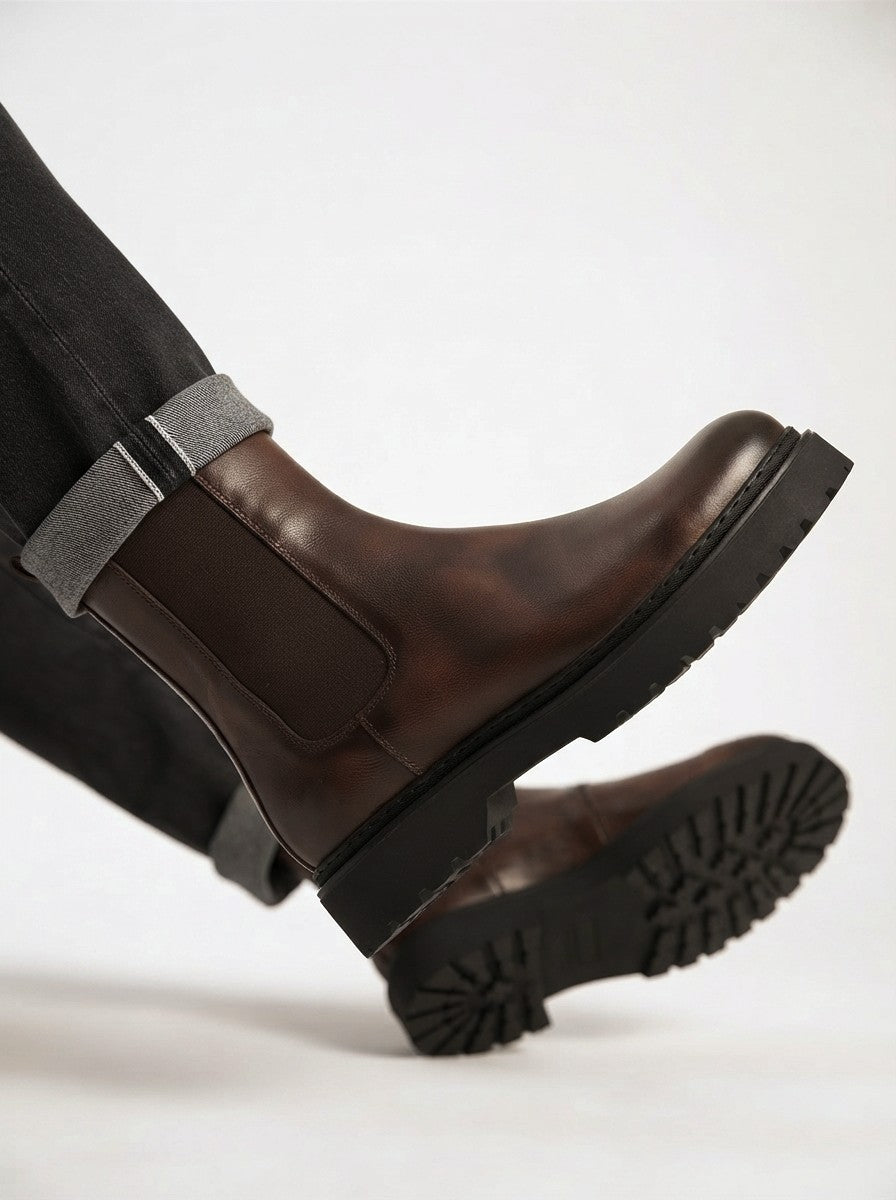 Alaska Premium Men's Boots Brown