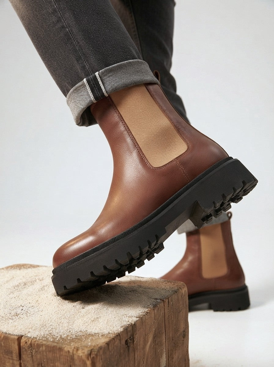 Alaska Premium Men's Boots Tan