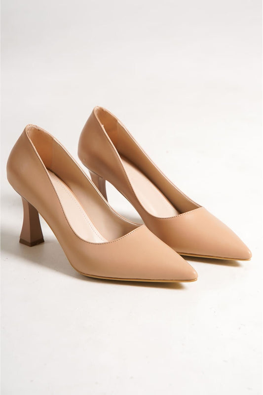 Alexandra Premium Kadın Nude Stiletto