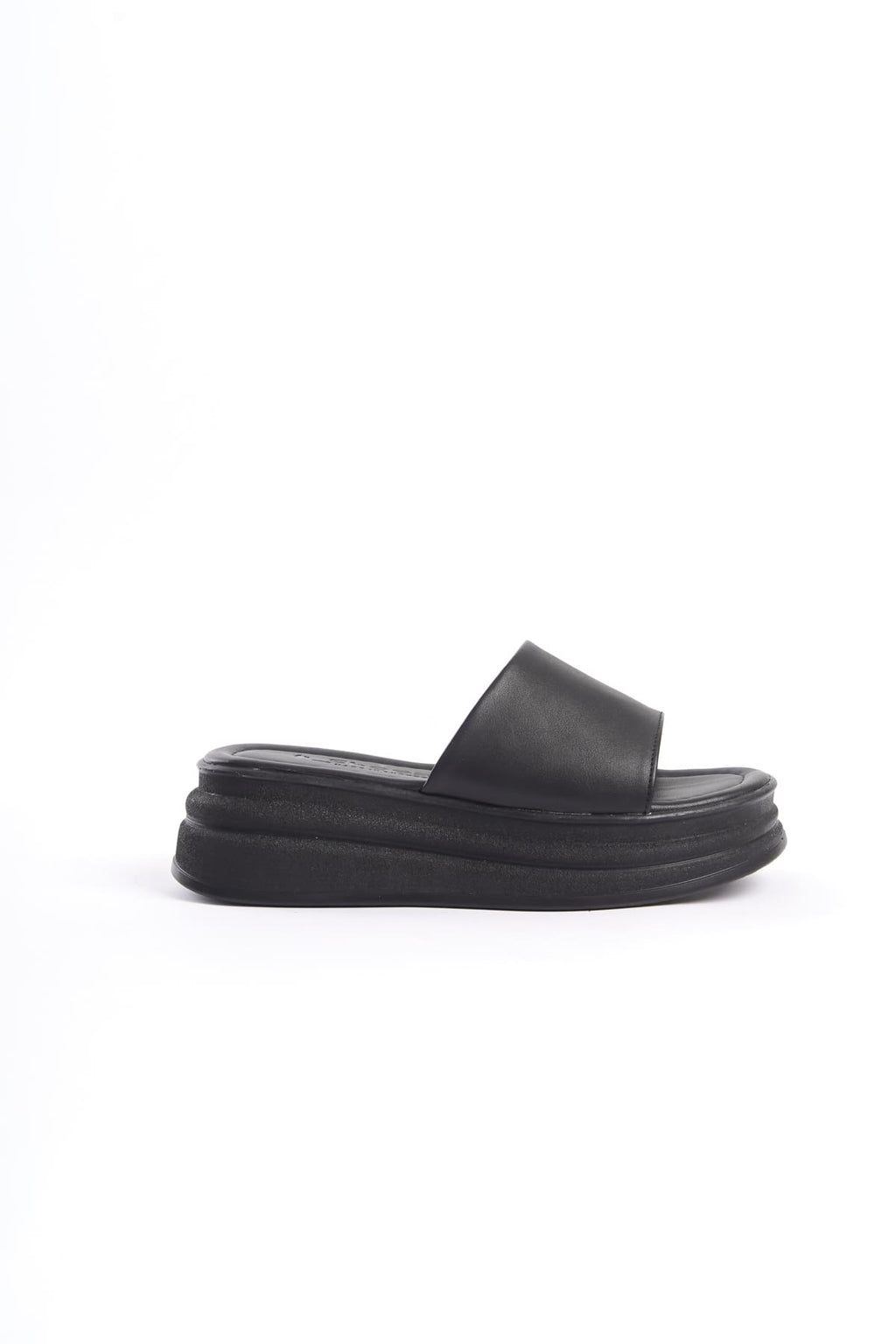 ALICEX Wedge Heel Thick and Orthopedic Sole Women's Slippers - Black
