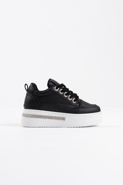 LUNORA Limited Series Black Orthopedic Women's Sneakers