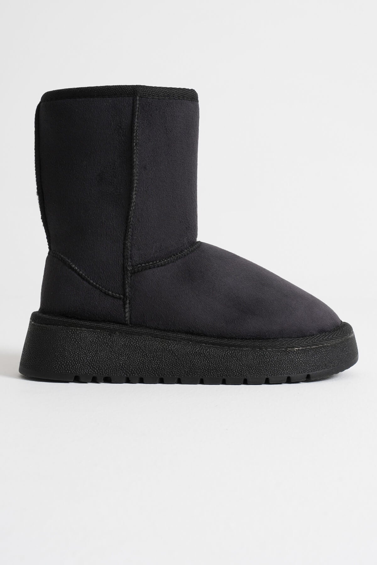 Anisa Premium Women's Black Winter Fur Long Boots