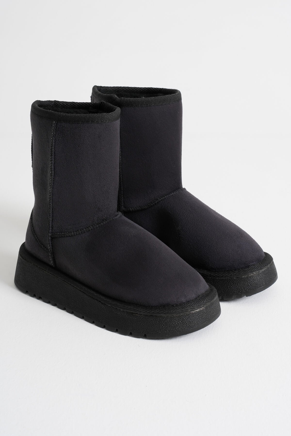 Anisa Premium Women's Black Winter Fur Long Boots