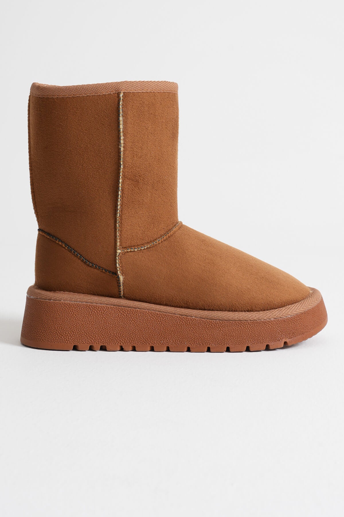 Anisa Premium Women's Tan Winter Fur Long Boots