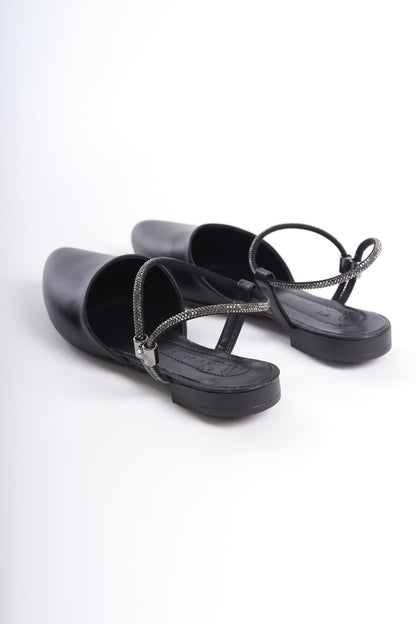 ARIANA Elastic Orthopedic Comfortable Ankle Shoes for Women with Stone Detail
