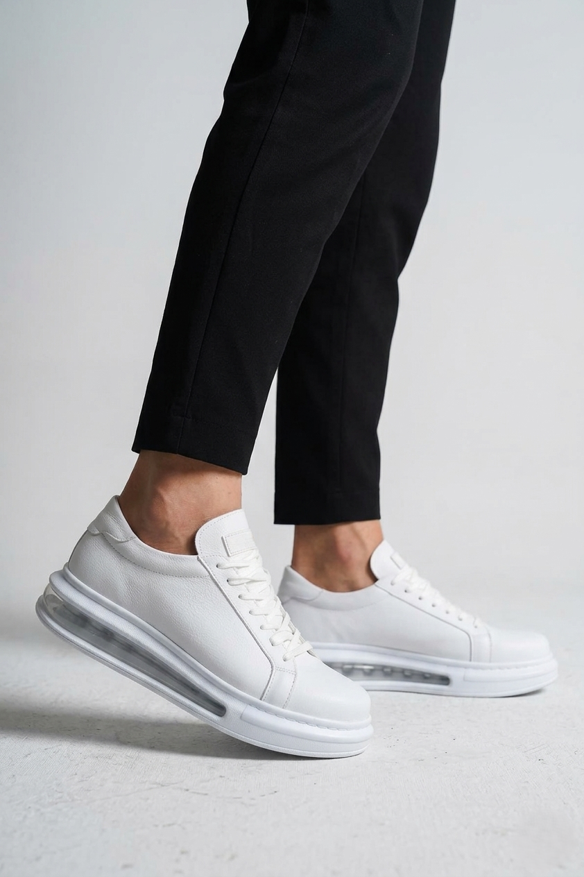 Ariaso Premium Air Taban Erkek Sneaker Beyaz