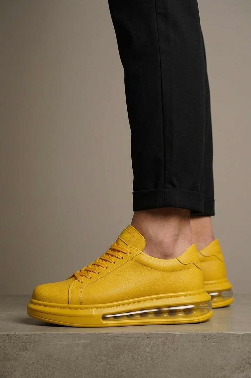 Ariaso Premium Air Taban Erkek Sneaker Sarı
