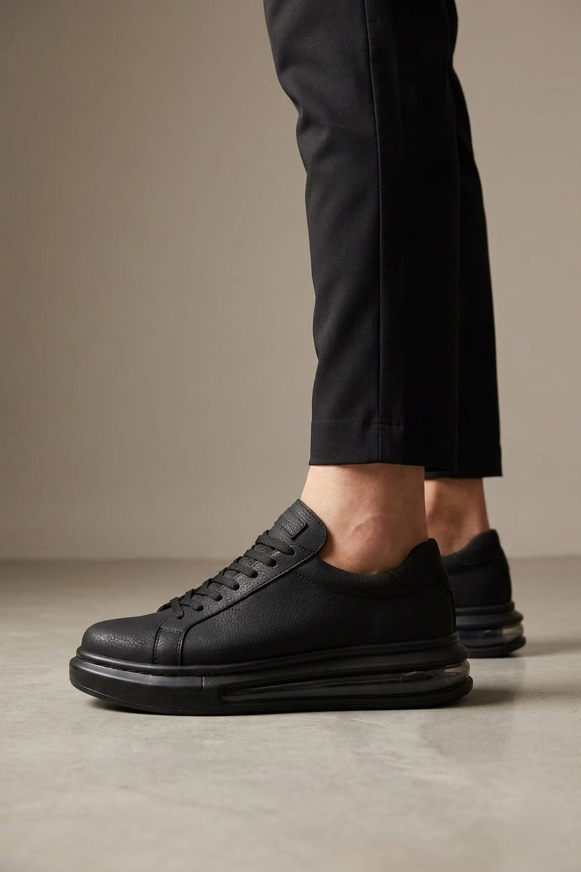 Ariaso Premium Air Taban Erkek Sneaker Siyah