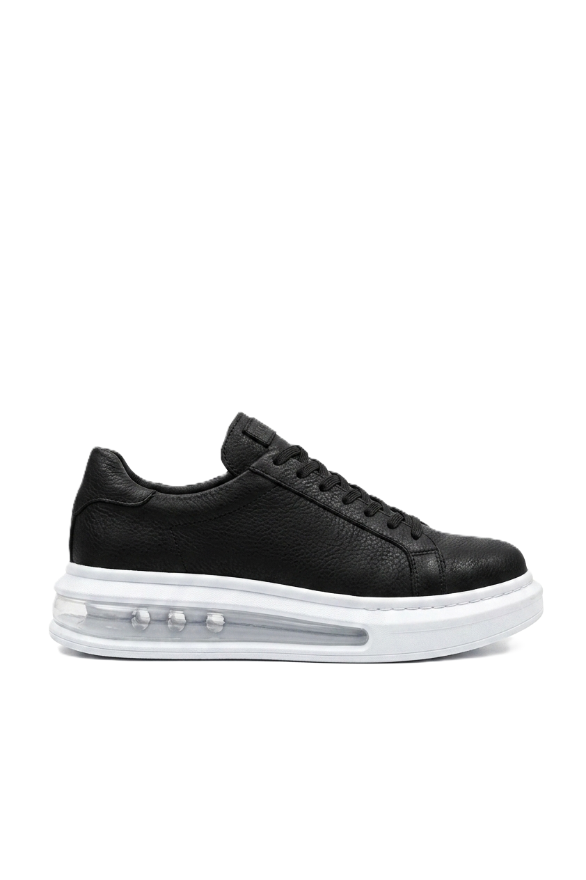 Ariaso Premium Air Taban Erkek Sneaker Siyah Beyaz
