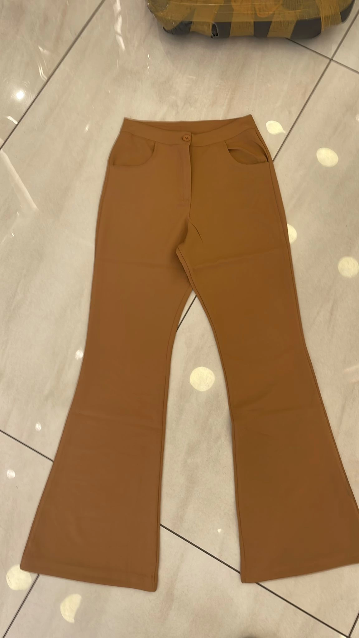 Atlas Palazzo Trousers Camel