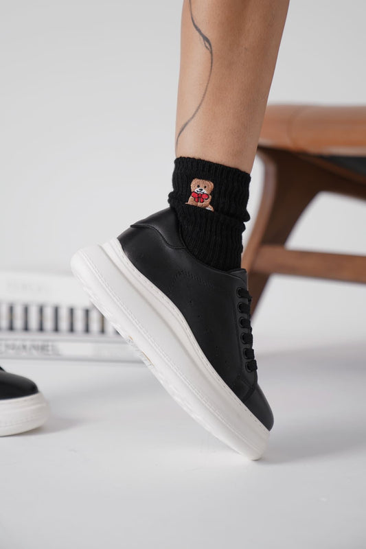 Bella Premium Black Women's Sneakers