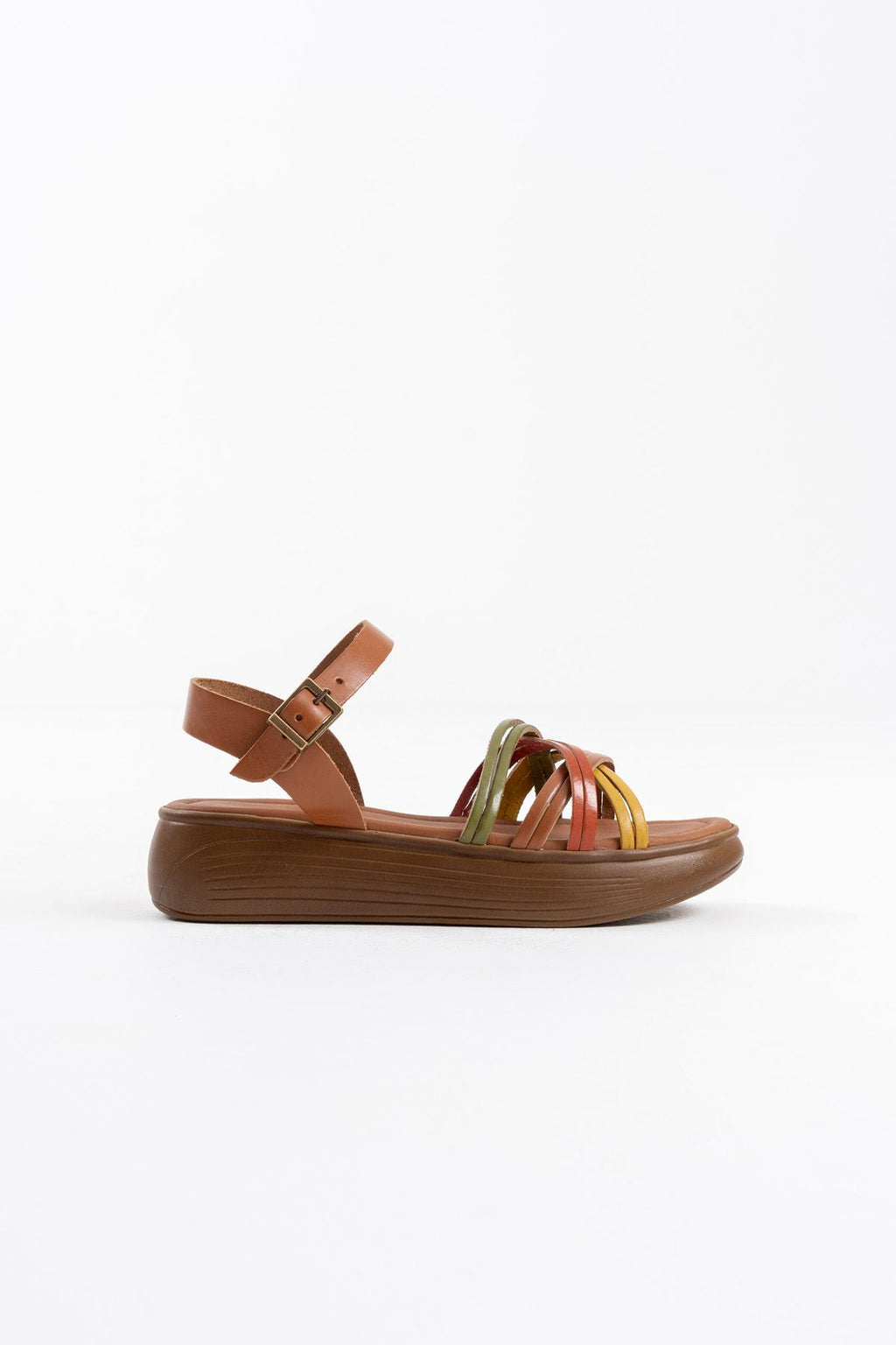 Bera Premium Multicolored Genuine Leather Sandals