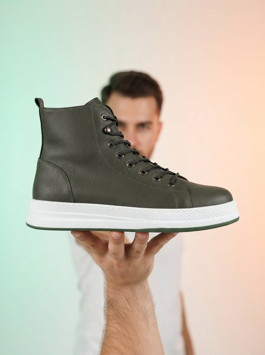 Between Premium Men's Boots Khaki