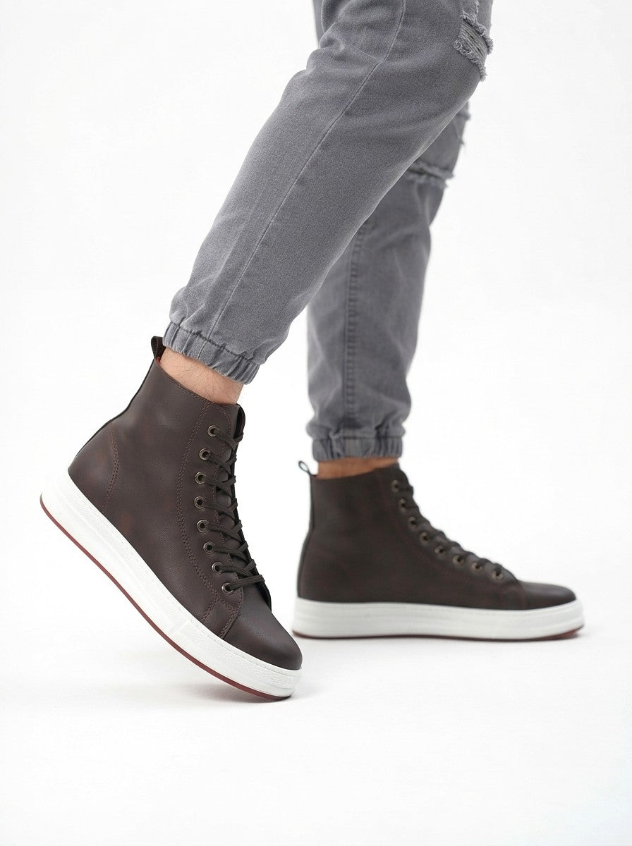 Between Premium Men's Boots Coffee