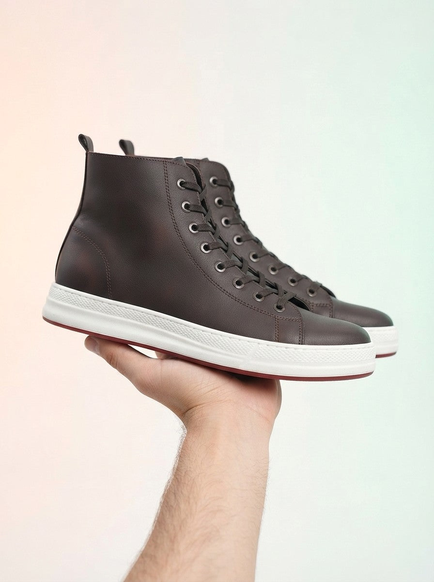 Between Premium Men's Boots Coffee