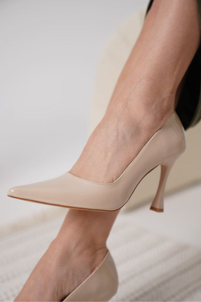Blade Premium Nude Rugan Kadın Stiletto