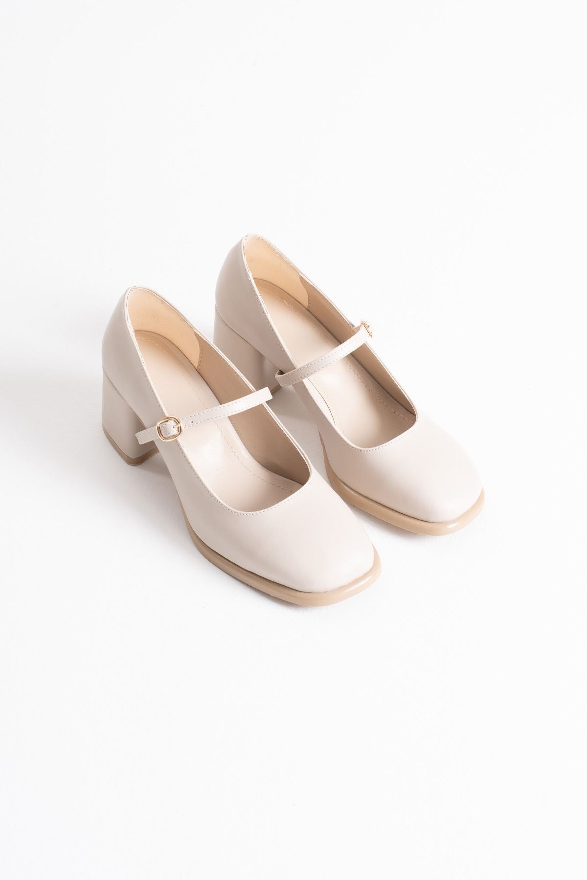 Blown Premium Beige Skin Women's High Heels