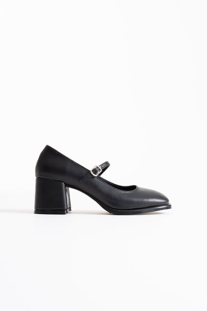 Blown Premium Black Skin Women's High Heels